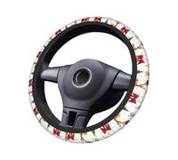 Winter-Christmas-Wonderland Coprivolante Antiscivolo Copri Sterzo Traspirante Copertura Di Volante Per Veicoli Interno Accessori 38Cm