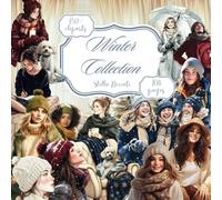 Winter Collection: A Huge 450+ Clipart Collection of Winter Scenes for Art and Aesthetic Journal, Scapbooking, Papercrafts