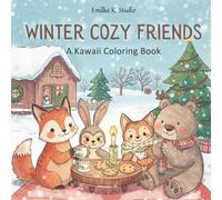 Winter Cozy Friends: Color, Relax, and Share the Warmth of the Season