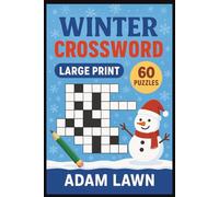 Winter Crossword: Large Print, 60 Puzzles