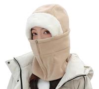 Winter Face Masque: Plush Cycling Neck Gaiter And Full Face Shield - Warm Hat For Skiing, Snowboarding, And Outdoor Activities For Men And Women Cycling Neck Gaiter And Winter Face Masque: Versatile