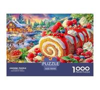 Winter Feast SceneAwe-Inspiring Jigsaw Puzzles for Adults A 1000-Piece (Advanced) Saga of Impossible, Hard, And Difficult Challenging Puzzle Games for Women & Men - A Bonding Adventure for Adults And