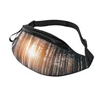 Winter Forest Sun per donna uomo moda con cinturino regolabile casual per ciclismo allenamento escursionismo viaggio corsa sport