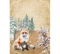 Winter Fox Journal - 250 Lined Pages