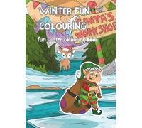 winter fun: funny Christmas colouring