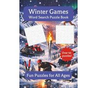 Winter Games Word Search Puzzle Book: Word Searches with Easy to Read Print about the Winter Games, Winter Sports, Winter Athletes, and More | 6x9 ... for Vacations, Holidays, Free Time, and Fun!