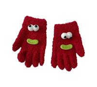 Winter Gloves Funny Expression Designs Glvoes Easy to Wear Warm Funny Expression Baby Winter for Toddler Gloves Plush and Soft Gloves Warm and Soft Gloves