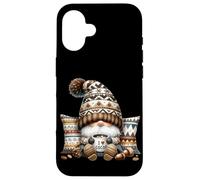 Winter Gnome Fall Accessories With Hot Cocoa Mugs For Autumn Custodia per iPhone 16