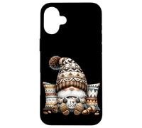 Winter Gnome Fall Accessories With Hot Cocoa Mugs For Autumn Custodia per iPhone 16 Plus