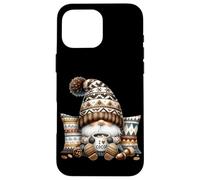Winter Gnome Fall Accessories With Hot Cocoa Mugs For Autumn Custodia per iPhone 16 Pro Max
