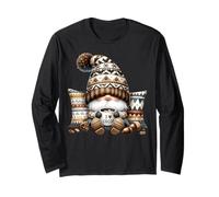 Winter GNOME Fall Accessories with Hot Cocoa Mugs for Autumn Maglia a Manica