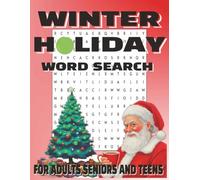 WINTER HOLIDAY WORD SEARCH: A Festive Puzzle Adventure for Everyone!