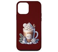 Winter Hot Cocoa Xmas Mug For Women Who Loves Coffee Latte Custodia per iPhone 12 mini