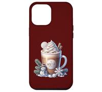 Winter Hot Cocoa Xmas Mug For Women Who Loves Coffee Latte Custodia per iPhone 12 Pro Max