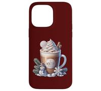 Winter Hot Cocoa Xmas Mug For Women Who Loves Coffee Latte Custodia per iPhone 14 Pro Max