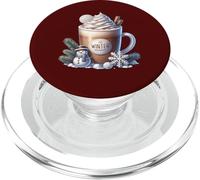 Winter Hot Cocoa Xmas Mug For Women Who Loves Coffee Latte PopSockets PopGrip per MagSafe