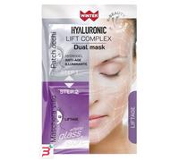 WINTER HYALURONIC LIFT COMPLEX DUAL MASK LIFTAGE PATCH OCCHI HYDROGEL + MASCHERA VISO GLASS SKIN