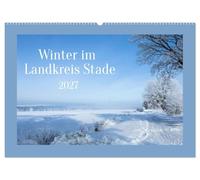 Winter im Landkreis Stade (Wandkalender 2027 DIN A2 quer), CALVENDO Monatskalender: Wunderschöne Winter Landschaft im Landkreis Stade