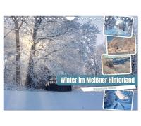 Winter im Meißner Hinterland (Wandkalender 2027 DIN A4 quer), CALVENDO Monatskal
