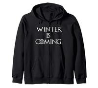Winter Is Coming GOT Citazione divertente Felpa con Cappuccio