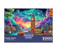 Winter LondonPremium Jigsaw Puzzles for Adults A 1000-Piece Advanced-Level Set Featuring Challenging And Educational Games - Designed As The Jigsaw Puzzles for Adults And Mature Kids Age