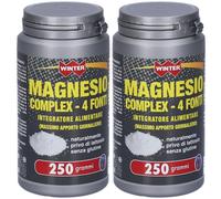 Winter Magnesio Complex 4 Fonti Polvere 2x250 g Polvere per soluzione
