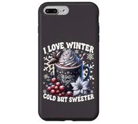 Winter Nights Coffee Graphic For Goth Mom Dark Hot Cocoa Custodia per iPhone 7 Plus/8 Plus