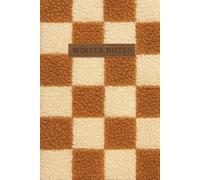 Winter Notes: A Cozy 6×9 Winter Journal | 120 Cream-Lined Pages | Brown Checkerboard Sherpa Inspired Design | A Comfort Gift for the Season