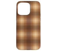 Winter Plaid Collection - Maple Chestnut Pattern Custodia per iPhone 15 Pro Max
