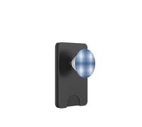 Winter Plaid Collection - Powder Blue Print Pattern PopSockets PopWallet per MagSafe
