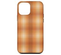 Winter Plaid Collection - Pumpkin Spice Pattern Custodia per iPhone 12 mini