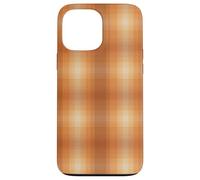 Winter Plaid Collection - Pumpkin Spice Pattern Custodia per iPhone 13 Pro Max