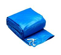 Winter Pool Covers - Round PVC Swimming Pool Cover Waterproof Durable UV-Resistant | Protective Cover for Ground Pools Prevents Dirt and Leaf Accumulation Ideal for Winter Storage