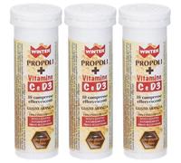 Winter Propoli + Vitamine C e D3 Compresse 3x45 g Compresse effervesce