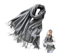 Winter Scarf - Soft Imitation Cashmere | Thick Wrap For Travel School Walk | | Lightweight Warmer Design | Soft Comfortable Fashionable | Neck Scarf Wrap For Daily Commute Outdoor Casual Day