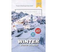 Winter Season Word Search Puzzle Book: Serene Word Searches With Snowfall, Firesides & Cocoa Dreams | 6×9 Inches, 550 Pages | Over 270 Gentle Puzzles - A Soothing Companion for Winter Calm