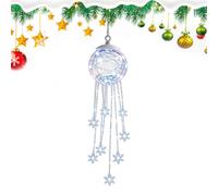 Winter Snowflake Ornament - Glittering Ice Crystal String Lights | Snowflake Winter Waterfall for Home Room Offices Night Yard Farm Garden Thanksgiving BirthdayParty