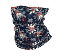 Winter Snowflake Plant Antiscivolo Sciarpa al Collo Durevole Cerchietto per Capelli Passamontagna per Uomo Donna Outdoor