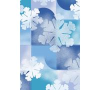 Winter Snowflakes Notebook - Cozy Blue Journal for Writing, Notes & Ideas | 160 Lined Pages