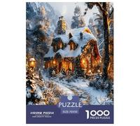 Winter Snowscape 1000 Pezzi Puzzle Classici Per Adulti E Bambini Da 14 Anni E Più Giochi Rilassamento E Intelligence Sfida Impossibile - Decorazione Della Casa 70x50cm/1000pcs