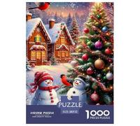 Winter Snowscape Puzzle Impossibili 1000 Pezzi Interesting Decorazione Per La Casa. Giochi Rilassamento E Intelligence Per Adulti E Ragazzi Da 14 Anni 52x38cm/1000pcs