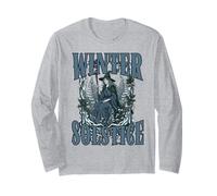 Winter Solstice Witch Maglia a Manica