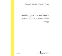 Winter Song: A Christmas Carol for unaccompanied SATB choir. gemischter Chor (SATB). Chorpartitur.