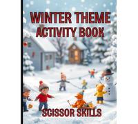 Winter Theme Activity Book - Scissor Skills