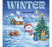 Winter Time: Coloring book