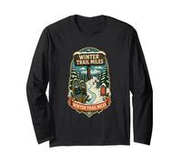 Winter Trail Miles Ciaspole Escursione Sentiero Inverno Maglia a Manica