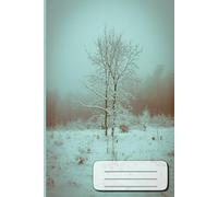 Winter Trees Notebook: A5 Lined Journal • 72 Pages