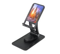 Winter Under The Sunshine - Supporto da scrivania regolabile per iPhone e tutti i telefoni, rotazione a 360°, pieghevole integrato, base quadrata