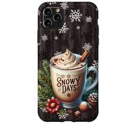 Winter Vibes For Snowy Days And Xmas Aesthetic Snowflake Custodia per iPhone 11 Pro Max