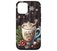Winter Vibes For Snowy Days And Xmas Aesthetic Snowflake Custodia per iPhone 12/12 Pro
